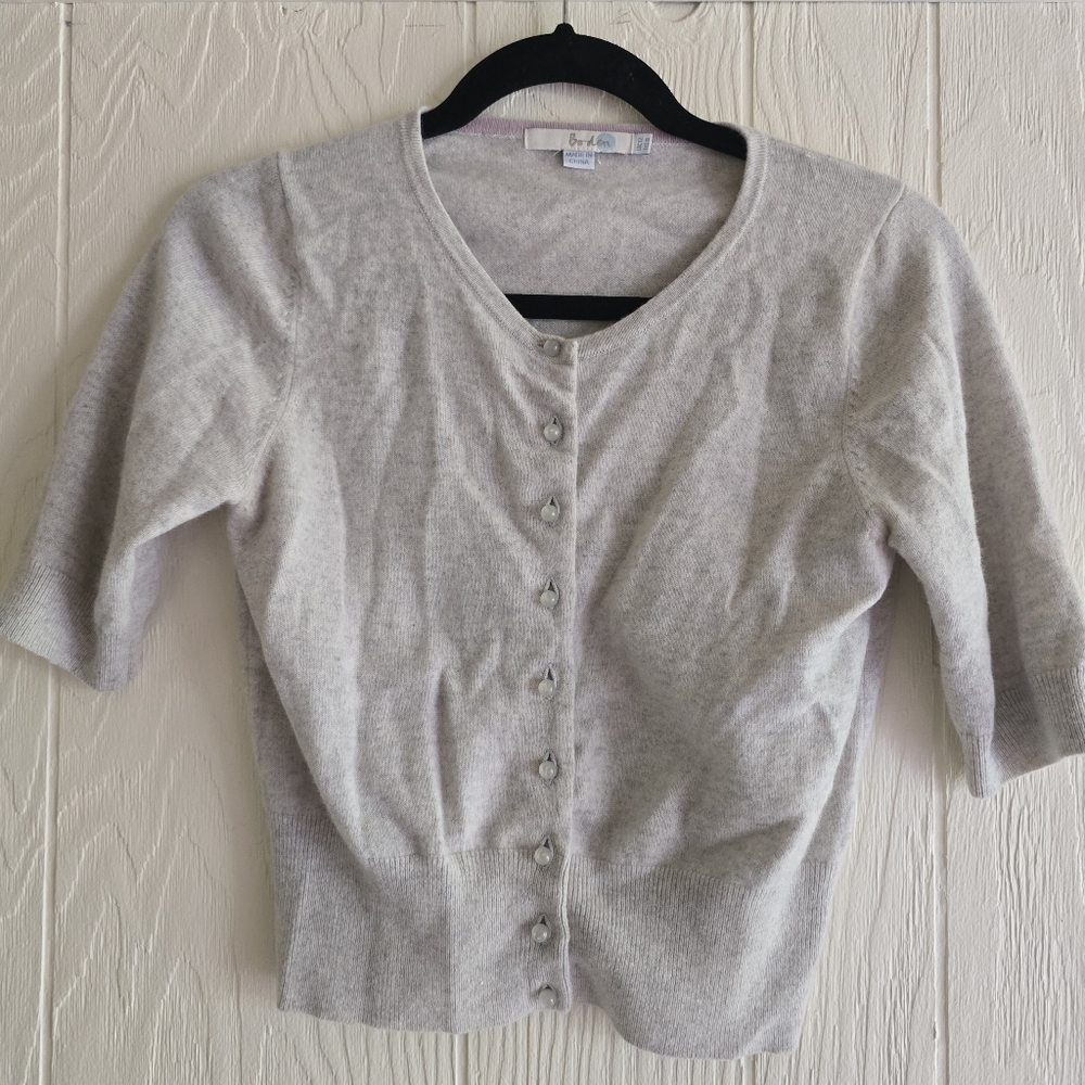 Boden Cropped Sweater Sz 8